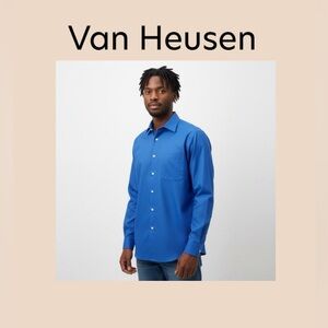 Men’s Long Sleeve Dress Shirt Size Large (16 34/35) NWOT